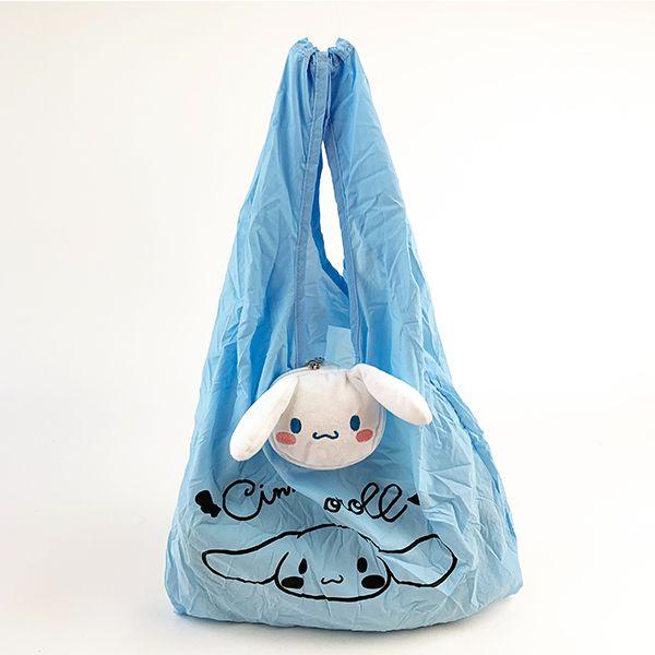 シナモロール-シナモン-ぬいぐるみエコバッグ-エコバッグ-ホワイト-　-　 商品画像5：キャラグッズPERFECT WORLD TOKYO