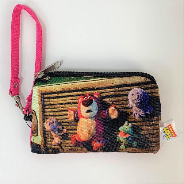 ディズニー-ロッツォ-TOYSTORY　パスケース　PK-定期入れ　トイストーリー-ピンク-グッズ 商品画像1：キャラグッズPERFECT WORLD TOKYO