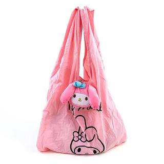 マイメロディ-マイメロ-ぬいぐるみエコバッグ-エコバッグ-ピンク