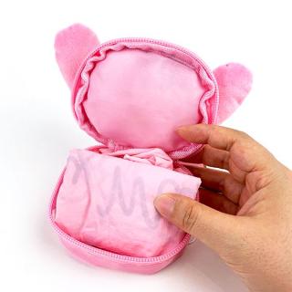 【訳アリ新品】マイメロディ ぬいぐるみバッグ ピンク マイメロディ-マイメロ-ぬいぐるみエコバッグ-エコバッグ-ピンク