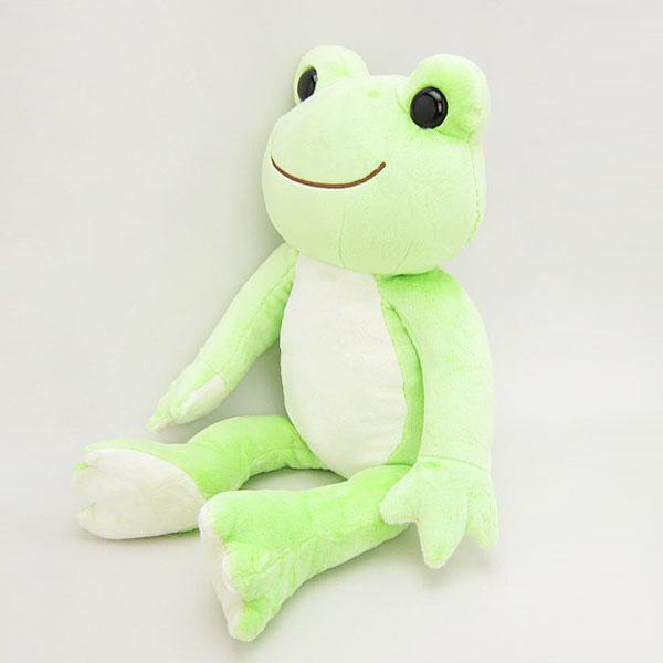 ピクルス-ぬいぐるみ-M-グリーン-ベーシック-(Pickles-OThe-frog)-4548643087072 商品画像2：キャラグッズPERFECT WORLD TOKYO