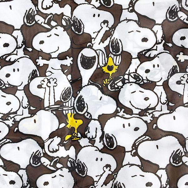 PEANUTS-スヌーピー-マチ付きエコバッグ-エコバッグ-ホワイト 商品画像2：キャラグッズPERFECT WORLD TOKYO