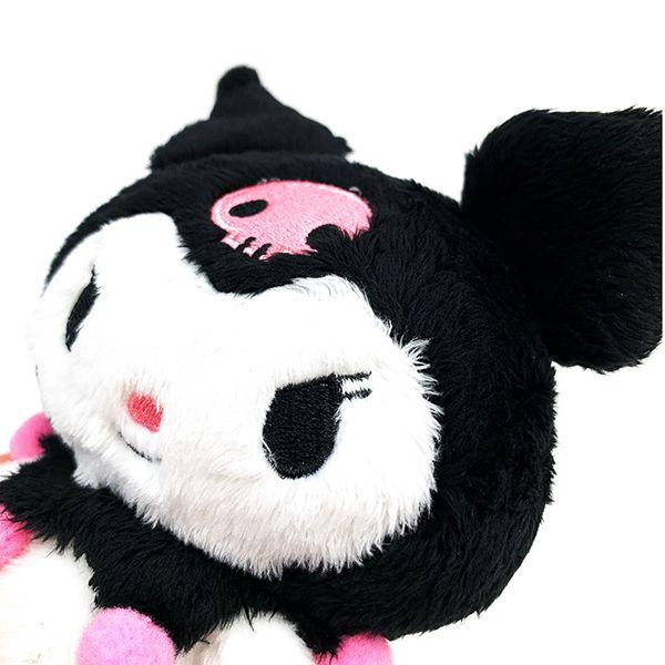 マイメロディ-クロミ-ほわほわ-クロミMC-ぬいぐるみ-マスコット-黒-グッズ 商品画像4：キャラグッズPERFECT WORLD TOKYO