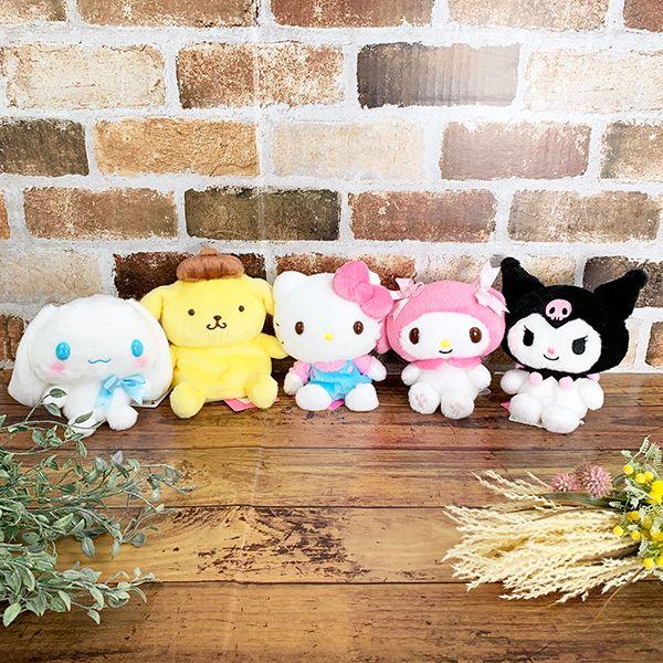 サンリオ-ポムポムプリン-Sanrio-characters-FUWAKUTA-ポムポムプリン-ふわくた-ぬいぐるみイエロー-グッズ 商品画像4：キャラグッズPERFECT WORLD TOKYO