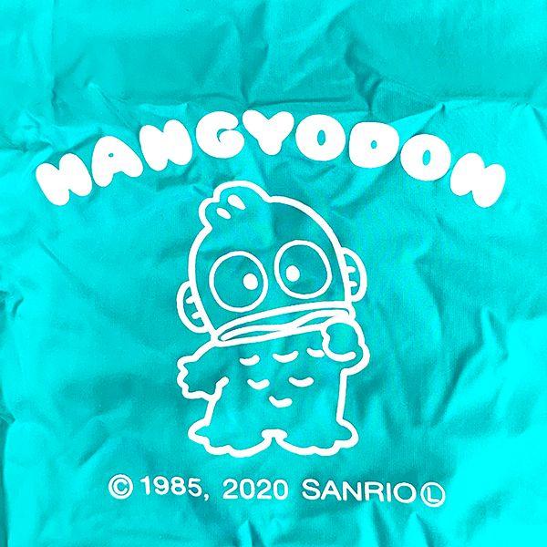サンリオ-ハンギョドン-Sanrio-characters-ぬいぐるみエコバッグ-エコバッグ-バッグ-コンパクト-お出かけ-買い物-グリーン 商品画像3：キャラグッズPERFECT WORLD TOKYO