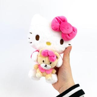 ハローキティ--ペアぬいぐるみ-インテリア-癒し-ギフト-かわいい