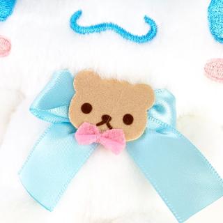 シナモロール マスコット ぬいぐるみ サンリオ シナモロール フラワーバニー マスコット ぬいぐるみ