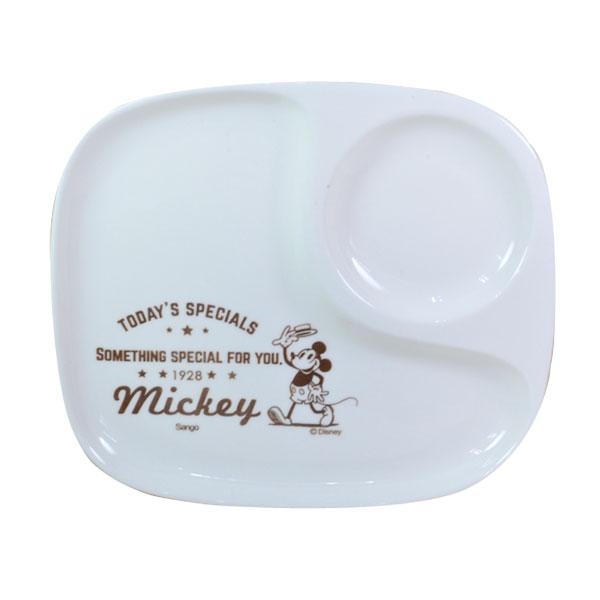 ミッキーマウス-カフェプレート-(ランチプレート/お皿)-グリル&キッチン-ディズニー-キッチン用品-4959079284278(MCD)