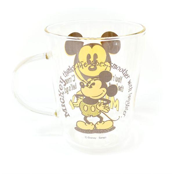 ディズニー-ミッキー-耐熱ガラスマグ-コップ-食器-マグカップ-Disney-グッズ 商品画像3：キャラグッズPERFECT WORLD TOKYO