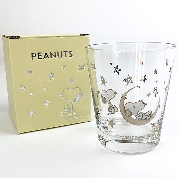 PEANUTS-スヌーピー-グラス-STAR-silver-コップ-食器-シルバー-グッズ-日本製 商品画像3：キャラグッズPERFECT WORLD TOKYO