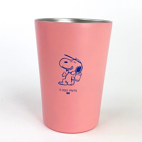 スヌーピー-SNOOPY-ステンレスタンブラー-DRINK-UP-タンブラー-ステンレス-コップ-カップ-保冷-保温-ピンク-グッズ 商品画像3：キャラグッズPERFECT WORLD TOKYO
