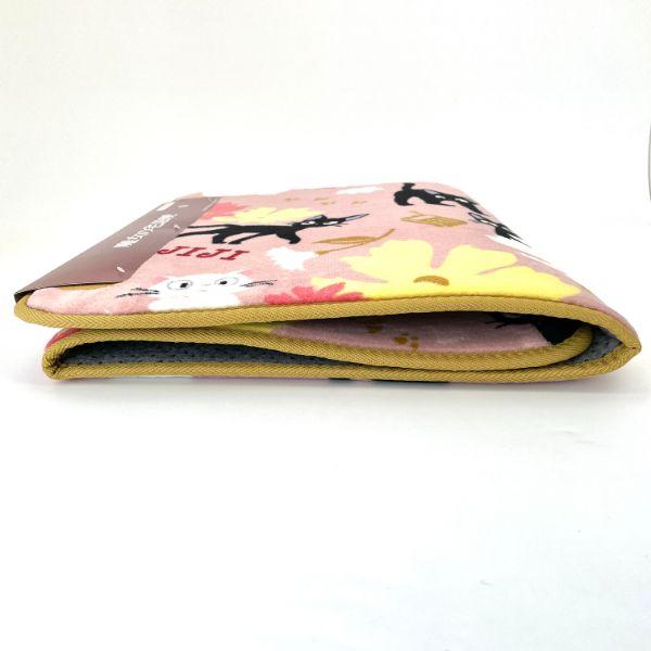 スタジオジブリ-魔女の宅急便-ジジ-マット-てくてくジジ-キッチンマット-ピンク-50×120cm 商品画像4：キャラグッズPERFECT WORLD TOKYO
