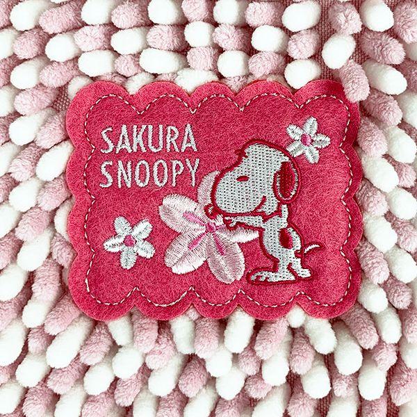 PEANUTS-スヌーピー--MICRO-MOLE-BATH-MAT-バスマット-マイクロモール-吸水-速乾-お風呂マット-ピンク-グッズ 商品画像3：キャラグッズPERFECT WORLD TOKYO