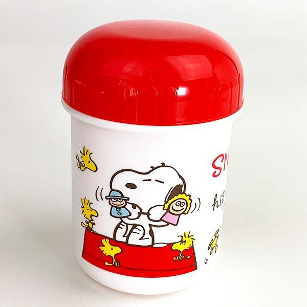 PEANUTS-スヌーピー-おしぼりセット--ランチ-レッド-グッズ 商品画像2：キャラグッズPERFECT WORLD TOKYO