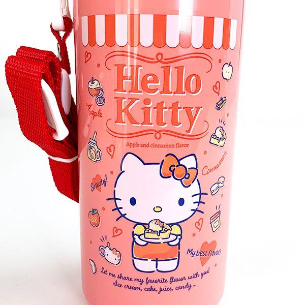 サンリオ-キティ-Hello-Kitty-ハローキティ-アップル-直飲み水筒-ランチ-キッチン-食器-水筒-ボトル-直飲み-グッズ 商品画像2：キャラグッズPERFECT WORLD TOKYO