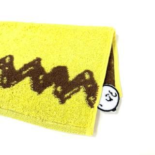 PEANUTS-スヌーピー&チャーリーブラウン-ミニタオル-YE-ハンカチ