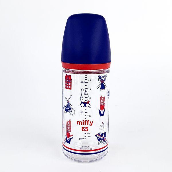 MIFFY-ミッフィー-ミッフィー-65th-おでかけミルクボトル-240ml-哺乳瓶-ベビー-お出かけ-食器-キッチン-水筒-クリア-グッズ 商品画像3：キャラグッズPERFECT WORLD TOKYO