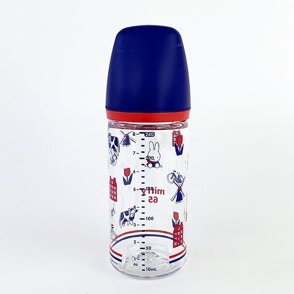 MIFFY-ミッフィー-ミッフィー-65th-おでかけミルクボトル-240ml-哺乳瓶-ベビー-お出かけ-食器-キッチン-水筒-クリア-グッズ 商品画像5：キャラグッズPERFECT WORLD TOKYO