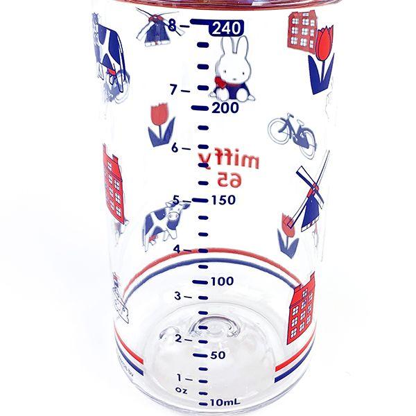MIFFY-ミッフィー-ミッフィー-65th-おでかけミルクボトル-240ml-哺乳瓶-ベビー-お出かけ-食器-キッチン-水筒-クリア-グッズ 商品画像6：キャラグッズPERFECT WORLD TOKYO