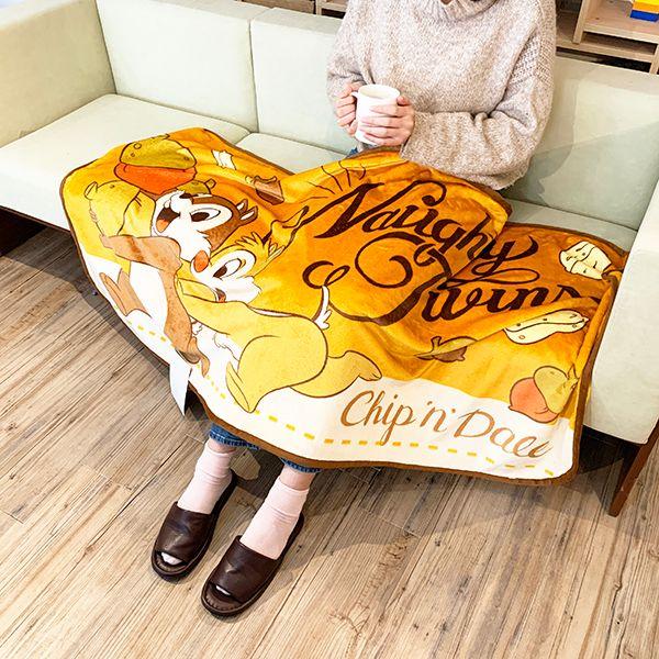 Disney-チップ＆デール-ロングブランケット-「わんぱくなふたり」-ひざ掛け-毛布-ブランケット-グッズ 商品画像4：キャラグッズPERFECT WORLD TOKYO