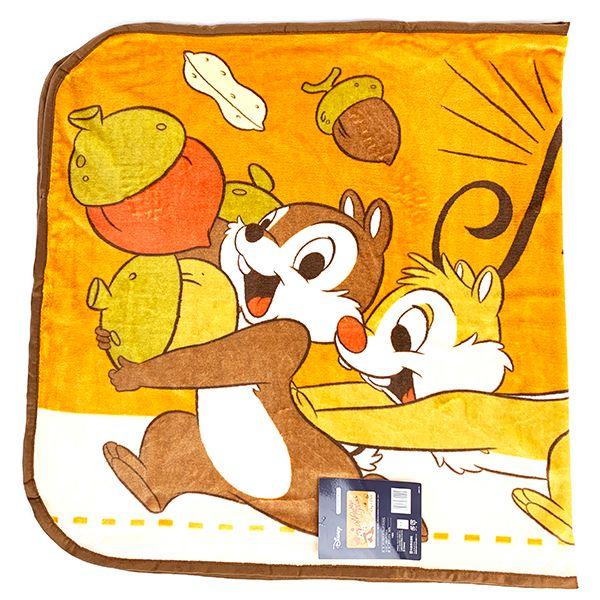 Disney-チップ＆デール-ロングブランケット-「わんぱくなふたり」-ひざ掛け-毛布-ブランケット-グッズ 商品画像1：キャラグッズPERFECT WORLD TOKYO