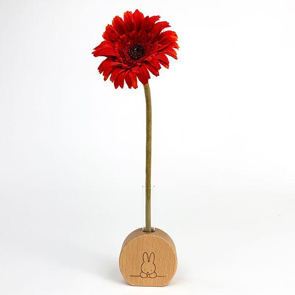 ミッフィー-miffy-グリーンインテリア（ラウンド）-ミッフィー-鉢植え-ミニウッド-茶色-グッズ 商品画像5：キャラグッズPERFECT WORLD TOKYO