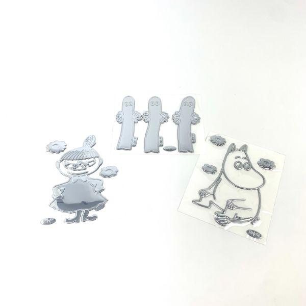 ムーミン-MOOMIN-エンブレムステッカー　ニョロニョロ-カー用品 商品画像7：キャラグッズPERFECT WORLD TOKYO