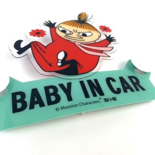 ムーミン-リトルミィ-スイングセーフティーサイン-カー用品の