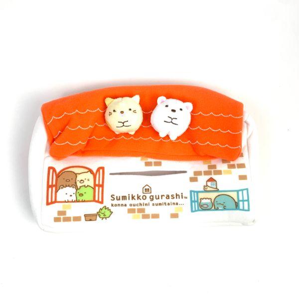すみっコぐらし-すみっコ-ジオラマティッシュケース-カー用品 商品画像2：キャラグッズPERFECT WORLD TOKYO