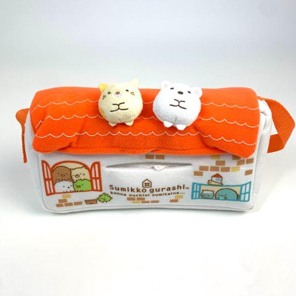 すみっコぐらし-すみっコ-ジオラマティッシュケース-カー用品 商品画像1：キャラグッズPERFECT WORLD TOKYO