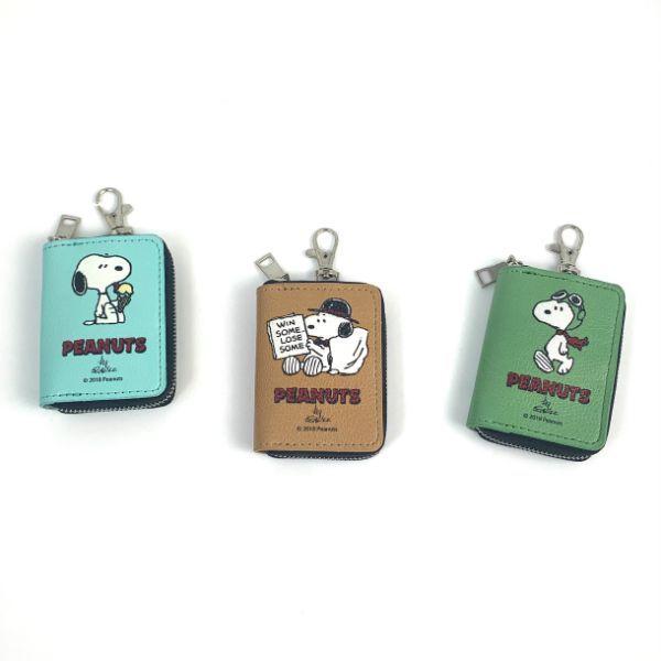 スヌーピー-Peanuts-スマートキーケース　スヌーピー　グリーン-カー用品-グリーン-　-　 商品画像5：キャラグッズPERFECT WORLD TOKYO