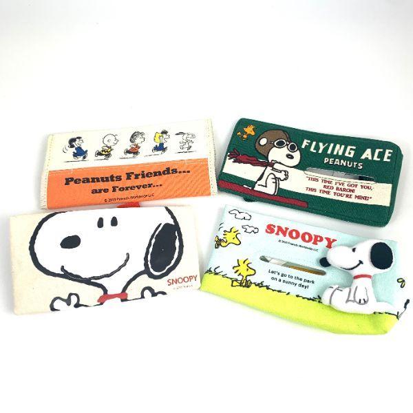 スヌーピー-Peanuts-プリントティッシュケース-カー用品-ホワイト-　-　 商品画像6：キャラグッズPERFECT WORLD TOKYO