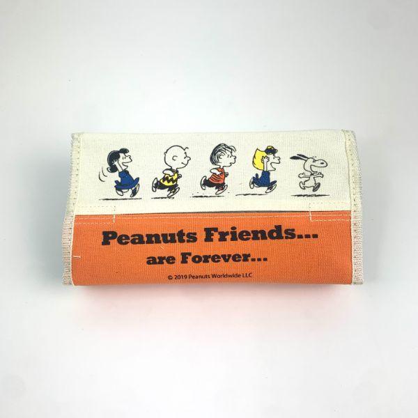 スヌーピー-Peanuts-サンバイザーティッシュケース　スヌーピー＆フレンズ-カー用品-オレンジ-　-　 商品画像3：キャラグッズPERFECT WORLD TOKYO