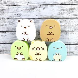 すみっコぐらし-ぺんぎん？-すわどーるポーチ--シリコンポーチ