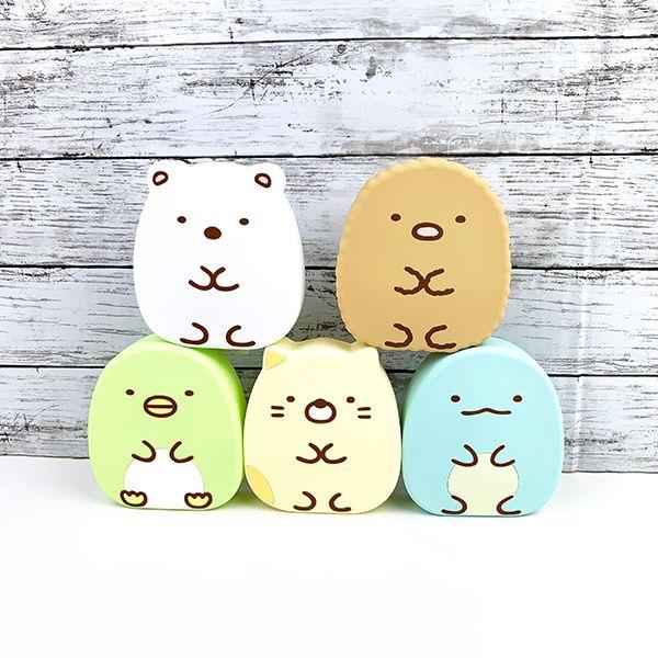すみっコぐらし-とんかつ-すわどーるポーチ--シリコンポーチ-小物入れ-収納-ミニ 商品画像7：キャラグッズPERFECT WORLD TOKYO