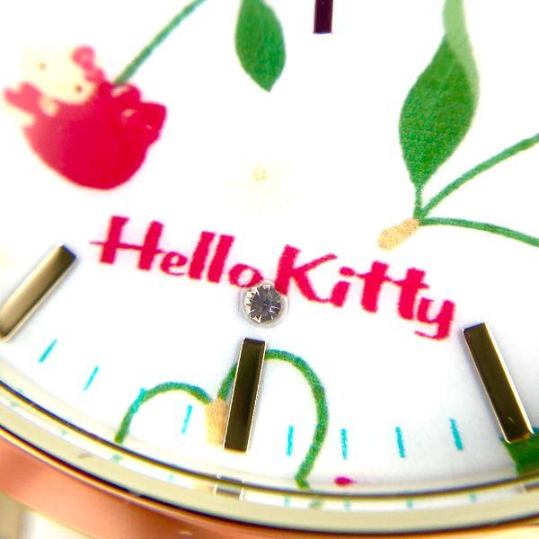 サンリオ--ハローキティ-さくらんぼウォッチ-BK-腕時計-キティちゃん-ブラック-グッズ-日本製 商品画像8：キャラグッズPERFECT WORLD TOKYO