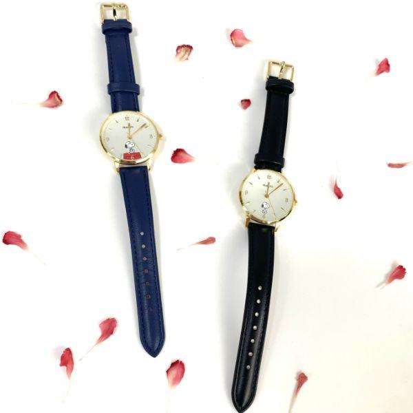 PEANUTS-スヌーピー-シングルカラーウォッチ　BK-腕時計　アクセサリー-ブラック-グッズ-日本製 商品画像6：キャラグッズPERFECT WORLD TOKYO