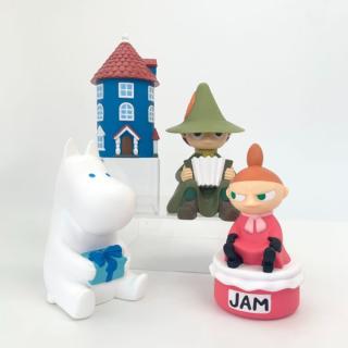 ムーミン-ソフビバンク-ムーミンハウス-貯金箱-インテリアの通販なら