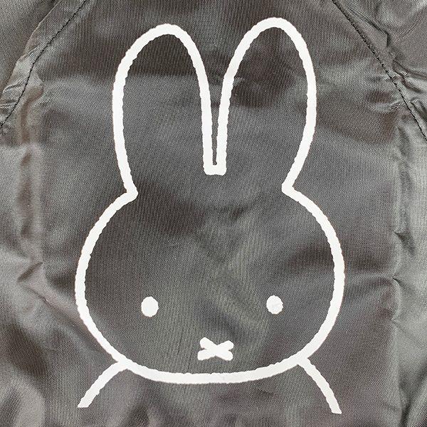 ミッフィー-miffy-A-BAG-ブラック-バッグ-Aライン-あずま袋-エコバッグ-コンパクト-ブラック-グッズ 商品画像2：キャラグッズPERFECT WORLD TOKYO