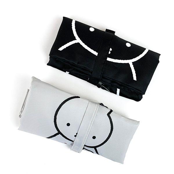 ミッフィー-miffy-A-BAG-ブラック-バッグ-Aライン-あずま袋-エコバッグ-コンパクト-ブラック-グッズ 商品画像8：キャラグッズPERFECT WORLD TOKYO