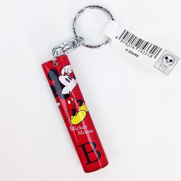 ディズニー-ミッキー＆ミニー-イニシャルキーホルダー-B-グッズ--(MCOR)(MCD) 商品画像1：キャラグッズPERFECT WORLD TOKYO