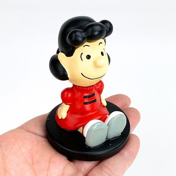 PEANUTS-ルーシー-クビフリドール-インテリア　フィギュア　置物　スヌーピー-グッズ 商品画像2：キャラグッズPERFECT WORLD TOKYO