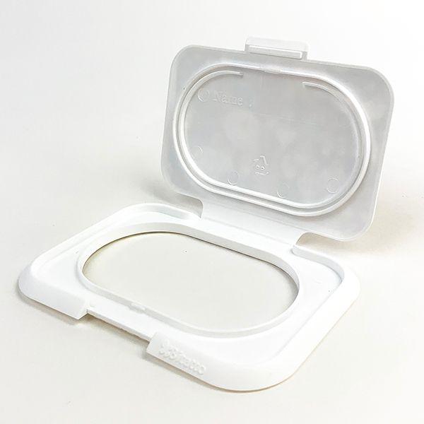 こびとづかん-ビタット-シュウゴウ-コビトタチ-ウエットシートのフタ-ベビー-白-グッズ 商品画像4：キャラグッズPERFECT WORLD TOKYO
