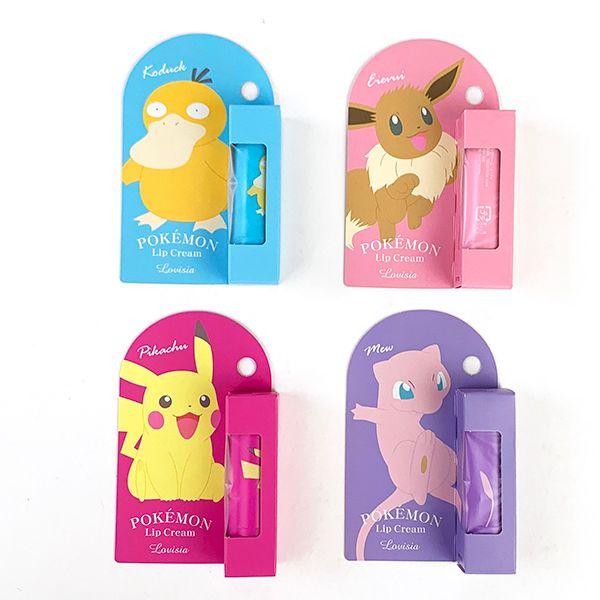 ポケットモンスター-コダック-リップクリーム-リップ-コスメ-ポケモン-ブルー-グッズ-韓国製 商品画像3：キャラグッズPERFECT WORLD TOKYO