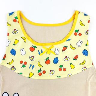 ミッフィー-Miffy-エプロン-フルーツ-ベビー-イエロー-グッズの通販