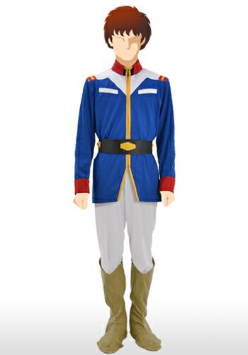 機動戦士ガンダム-地球連邦軍男子制服-ブルーver.Mens-L-コスチューム 商品画像2：キャラグッズPERFECT WORLD TOKYO