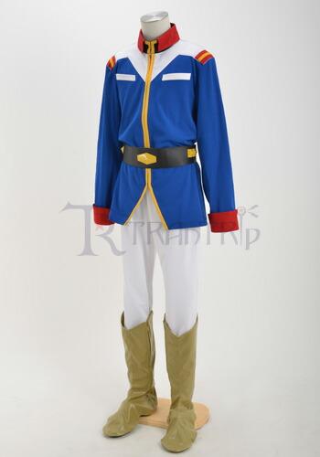 機動戦士ガンダム-地球連邦軍男子制服-ブルーver.Mens-L-コスチューム 商品画像5：キャラグッズPERFECT WORLD TOKYO
