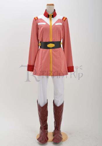 機動戦士ガンダム-地球連邦軍女子制服-ピンクver.Ladies-M-コスチューム 商品画像4：キャラグッズPERFECT WORLD TOKYO