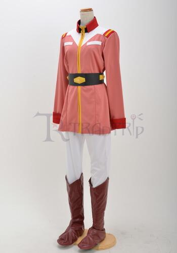 機動戦士ガンダム-地球連邦軍女子制服-ピンクver.Ladies-M-コスチューム 商品画像5：キャラグッズPERFECT WORLD TOKYO