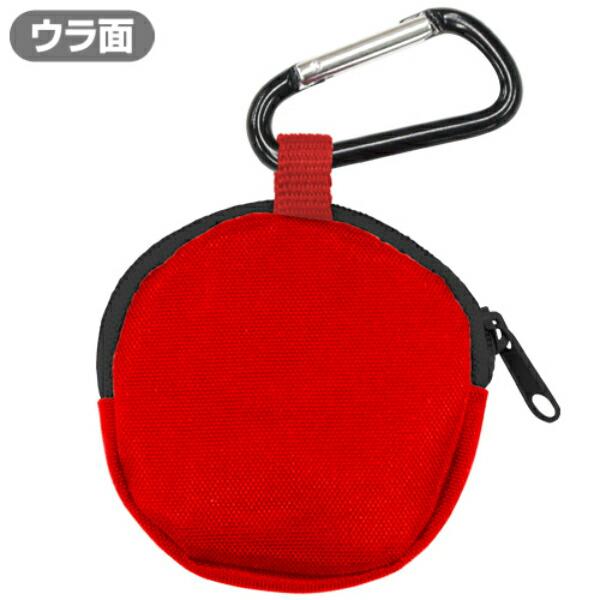 GUNDAM-シャア-機動戦士ガンダム-シャア専用コインケース--イヤホンポーチ-小物入れ-レッド---日本製 商品画像2：キャラグッズPERFECT WORLD TOKYO